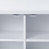 Entryway Bench With Coat Rack, 3 In 1 Design And Adjustable Shelves, Hall Tree With 7 Hooks For Entrance, Living Room - White - Image 15