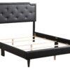 Deb - Full Bed Button Tufted - Black - Image 3