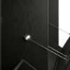 Double Tilt Out Trash Cabinet With Hideaway Drawer And Barn Door - Black - Image 12