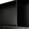 Entryway Bench With Coat Rack, 3 In 1 Design And Adjustable Shelves, Hall Tree With 7 Hooks For Entrance, Living Room - Black - Image 15