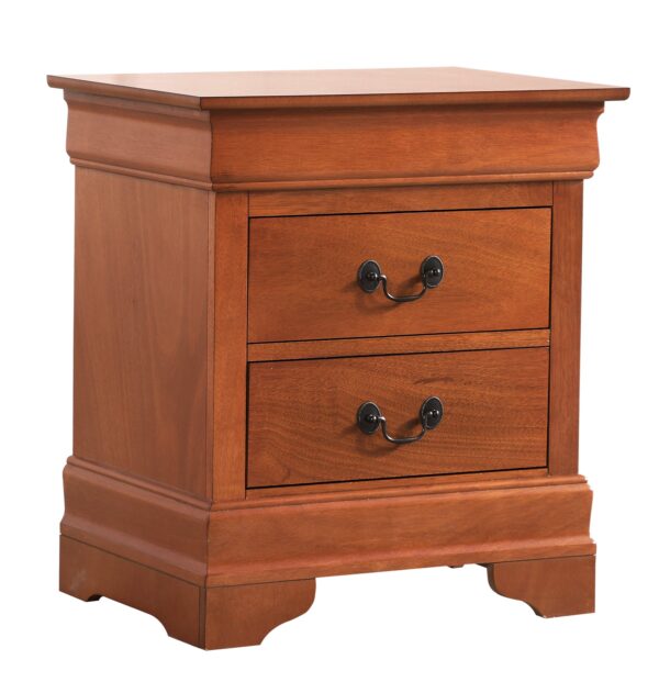 Louis Phillipe - Elegant Nightstand - Oak
