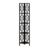 Bookshelf, Bookcase, Etagere, Corner, 4 Tier, For Office, Transitional - Espresso - Image 13