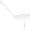 Accent Table, C - Shaped, Convenient Design - White - Image 6