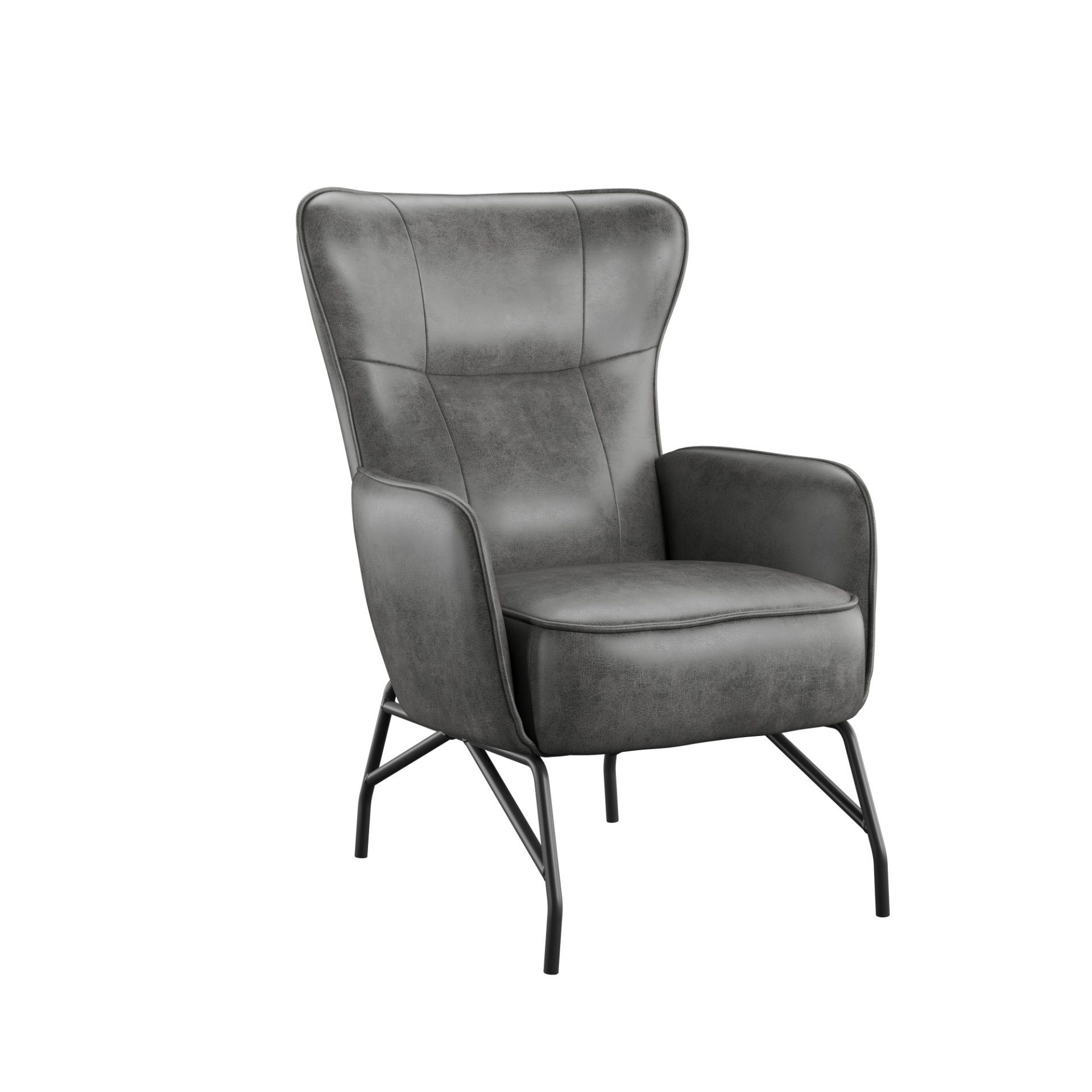 Graham - Accent Chair - Gray - Image 2