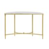 Bordeaux - Console Table - White / Gold - Image 7
