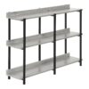 Accent Console Table For Entryway, Elegant Design - Gray - Image 12