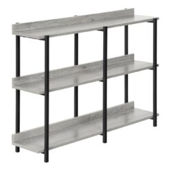 Accent Console Table For Entryway, Elegant Design - Gray