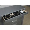 Lorenzo - Chest With Hidden Jewelry Compartment And Bar Handle - Silver - Image 6