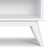 Draper - Mid Century Low Bookcase - White - Image 7