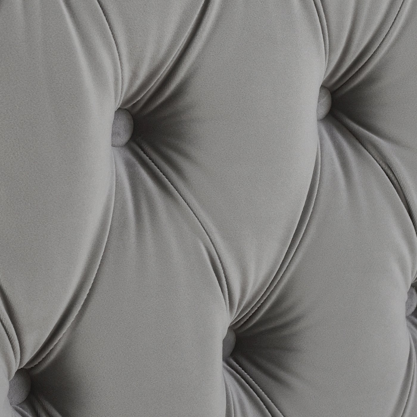 Brooklyn - Queen Tufted Panel Bed Headboard And Footboard Set - Opal Gray - Image 8