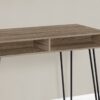Computer Desk, Home Office, Laptop, Left, Right Set-Up, Storage Drawers, Work, Contemporary Modern - Taupe - Image 2