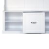 Hall Tree With 6 Hooks, Coat Hanger, Entryway Bench, 3 In 1 Design, A Spacious Drawer For Entrance, Living Room - White - Image 17