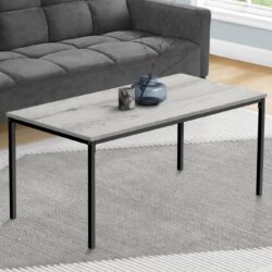 Table Rectangular, Contemporary / Modern - Gray