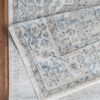 Noble - 2'7" X 7'3" Polyester, Area Rug - Ivory - Image 2