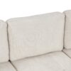 Convertible L Shaped Sofa Couch With Storage, Cup Holders, USB Ports - Beige - Image 26