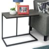 Ward - Wide C Side Table - Warm Gray - Image 8