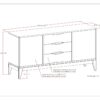 Harper - Sideboard Buffet - Walnut Brown - Image 11