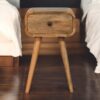 Avora - Mini Nightstand With 1 Drawer - Beige - Image 10