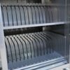 30 And 2 Bay Mobile School Charging Cart Station For Chromebook, Tablet And Laptop Computer With Power Strip Included - Silver - Image 16