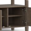 Lev - Entryway Storage Bench - Smoky Brown - Image 4