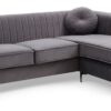 Delray - Sofa Chaise - Gray - Image 7