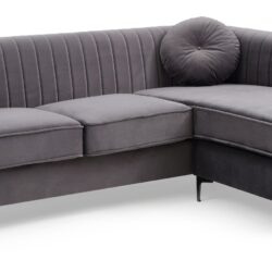 Delray - Sofa Chaise - Gray