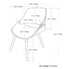 Malden - Bentwood Dining Chair - Acid Green - Image 8
