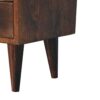 Mini Classic Bedside Table - Walnut - Image 7