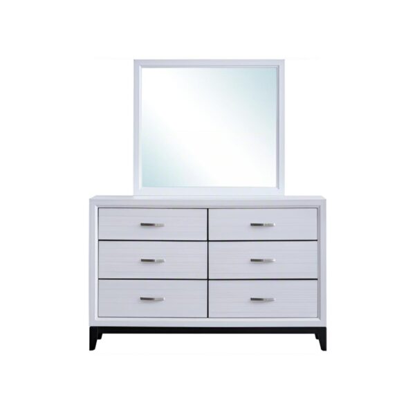 Glasgow - Dresser With 6 Drawers - White