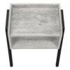 Accent Table Side, Contemporary & Modern - Gray - Image 5
