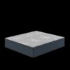 Full Euro Top Mattress ComfortCare Hybrid CosmoRest - Gray Mix - Image 7
