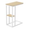 Accent Table, C - Shaped, Contemporary & Modern - Natural - Image 14