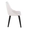 Marche - Contemporary Dining Chair (Set of 2) - White / Black - Image 3