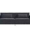 Aesthetic Sofas For Living Room, 3 Seater Couch With Classic Modern Appeal And Luxurious Soft Comfort, Easy To Maintain - Black - Image 4