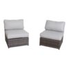 6 Person Outdoor Seating Group With Cushions - Brown - Image 3