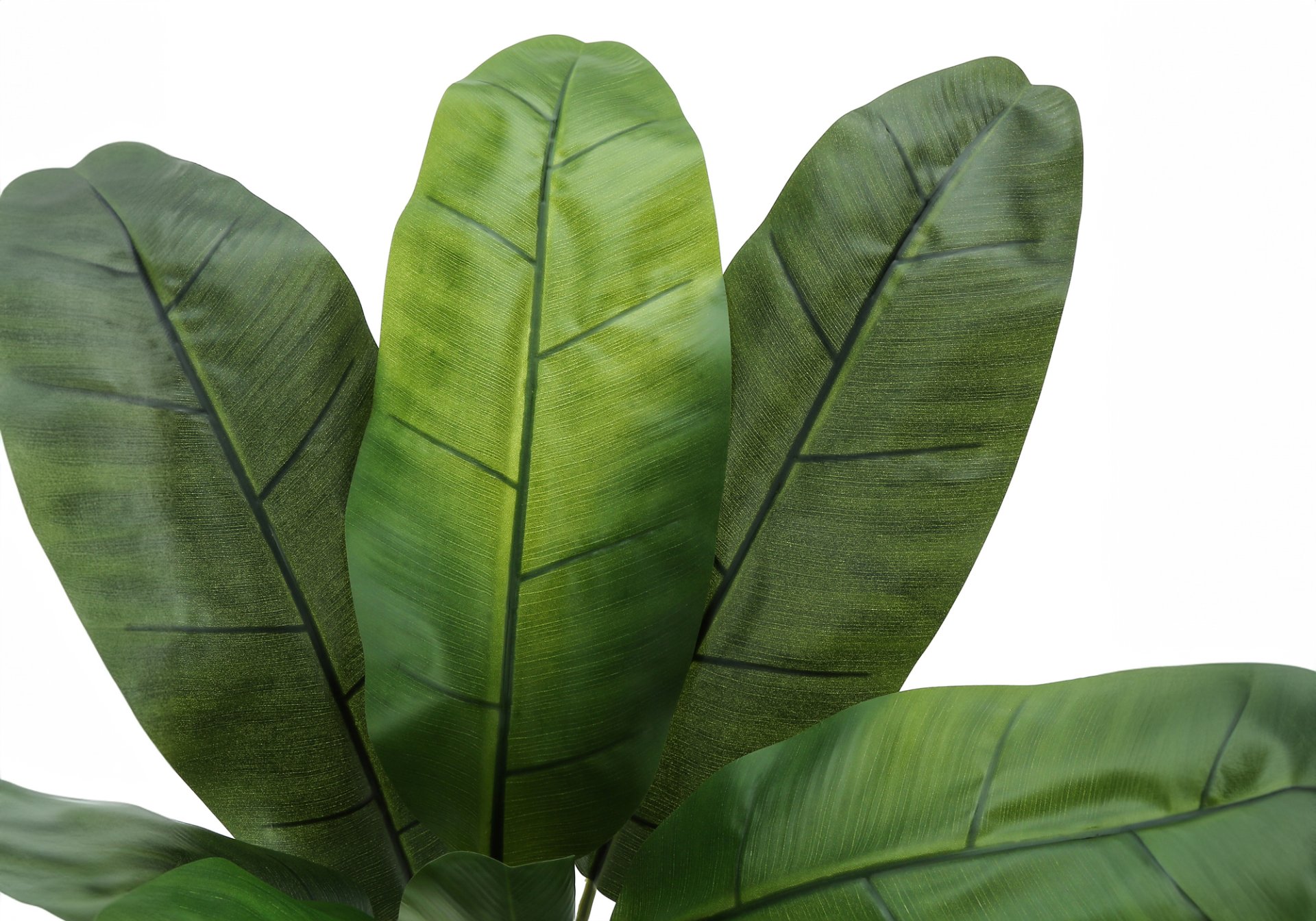 43" Tall, Artificial Plant, Banana Tree, Indoor, Faux, Fake, Floor, Greenery, Potted, Real Touch, Decorative - Green / Black - Image 5