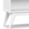 Draper - Mid Century Low Bookcase - White - Image 9