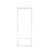 Accent Table, C - Shaped, Convenient Design - White - Image 4