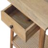 Woven End Table - Brown - Image 6