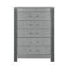 Lorenzo - Chest With Hidden Jewelry Compartment And Bar Handle - Silver - Image 4