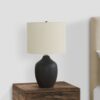 Lighting, Table Lamp, Ceramic, Transitional - Black / Cream - Image 5