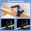 Pull Down Bathroom Sink Faucet With Three Water Modes And Construction - Matte Black - Image 5