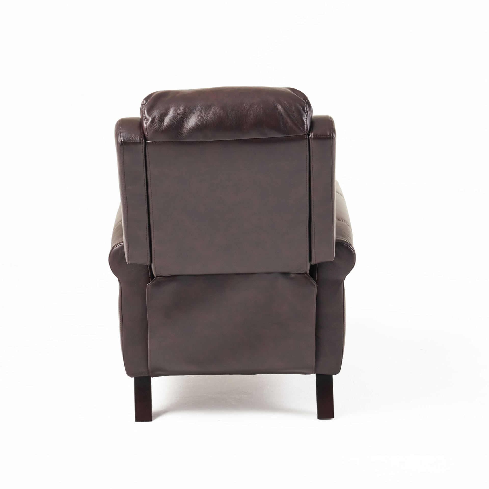 Memphis - Standard Recliner Club Chair - Burgundy - Image 11