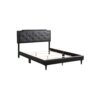 Deb - Queen Bed For Modern Bedrooms - Black - Image 11