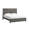 Glasgow - Queen Bed Frame With Headboard - Gray - Image 3