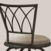 Swivel Bar Stool With Bar Height (Set of 2) - Espresso - Image 2