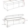 Avalon - Storage Ottoman Bench - Slate Gray - Image 2