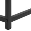Accent Console Table For Entryway, Contemporary And Modern - White / Black - Image 6
