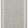 Sunshine - 2'7" X 7'3" Indoor, Outdoor Area Rug, Polypropylene - Silver - Image 2