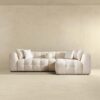 Alana - Tufted Right Sectional Sofa - Ivory - Image 3
